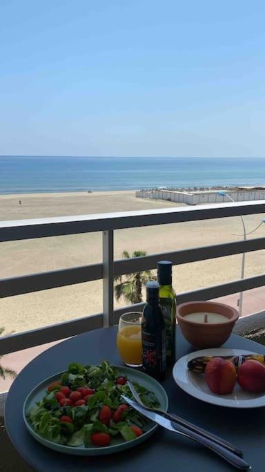 Apartament Magnifique Studio Vue Mer Canet-en-Roussillon Zewnętrze zdjęcie