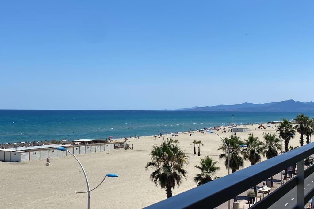 Apartament Magnifique Studio Vue Mer Canet-en-Roussillon Zewnętrze zdjęcie