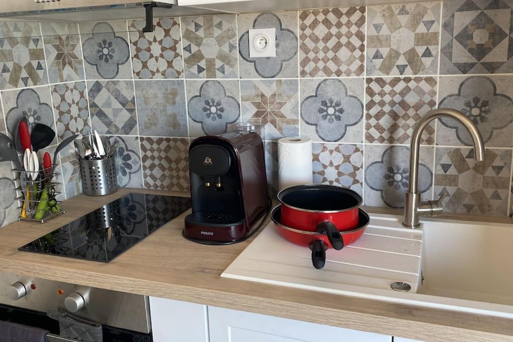 Apartament Magnifique Studio Vue Mer Canet-en-Roussillon Zewnętrze zdjęcie